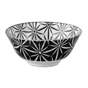 Mino ware Donburi Bowl Japanese Tableware Hemp Leaves 15cm Made in Japan