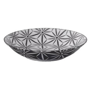 Mino ware Donburi Bowl Japanese Tableware Hemp Leaves 19.5cm Made in Japan