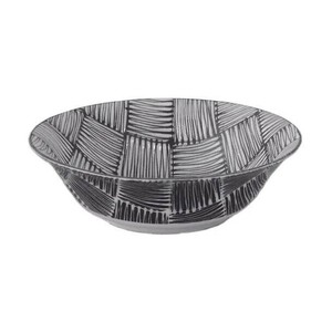Mino ware Donburi Bowl Japanese Tableware Checkered 16.5cm Made in Japan