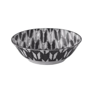 Mino ware Donburi Bowl Japanese Tableware Arrow Pattern 13.5cm Made in Japan