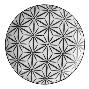 美浓烧 大餐盘/中餐盘 蛋糕盘 日式餐具 20.5cm 日本制造