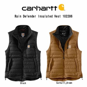 Carhartt(カーハート)ベスト ジャケット ナイロン 中綿 キルティング 軽量 アウター メンズ 102286