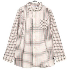 Button Shirt/Blouse Yarn-dyed Checked Pattern Made in Japan