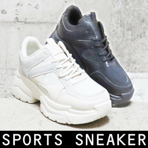 カジュアルシューズ  厚底 スニーカー 靴 シューズ アソート S M L LL  ベージュ ブラック