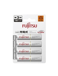 ニッケル水素電池 単3-4個 1900 HR-3UTC(4B)