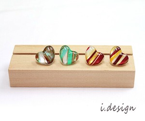 Pierced Earrings Titanium Post Clear