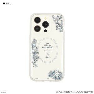ディズニー IIIIfitClear iPhone14Pro・13Pro対応ケース アリス DNG-24AC