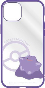 ポケットモンスター IIIIfit iPhone15Plus・14Plus対応ケース メタモン POKE-872A