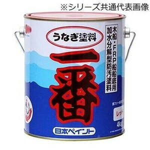 ニッペ うなぎ塗料 一番 4kg レッド