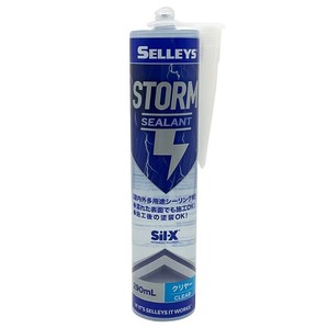 屋内外多用途シーリング材 SELLEYS STORM ストーム SEALANT 290ml クリヤー