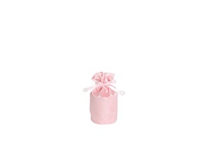 【ペット骨壷・骨壺袋】巾着袋 麻の葉 ピンク 2寸