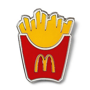 【McDonald's】ピンバッジ Fry Box SM-PIN-7196022