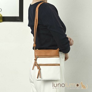 Small Crossbody Bag Bicolor Ladies fashion White Shoulder Bag Synthetic Leather Pochette