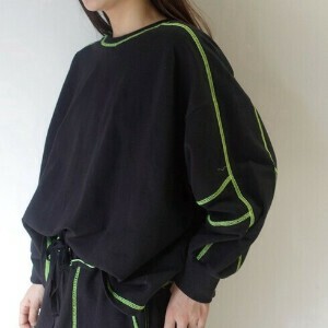Sweatshirt Spring Multi-colored Stitch