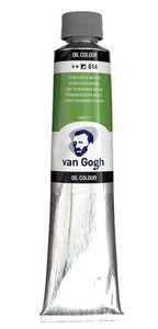 ターレンス　ヴァンゴッホ油絵具　200ml　パーマネントグリーンミディアム　T0208-614　422748