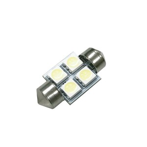 アークス(axs) LEDルーム球 SMD4灯 T10×31 ホワイト 10000K/60lm GRX-715