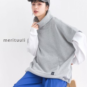 Vest High-Neck Lined Sweatshirt Vintage