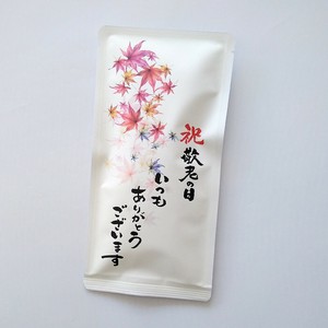お茶メール（敬老の日・紅葉・ティーバッグ）【深蒸し掛川茶/産地直送/煎茶/ほうじ茶】
