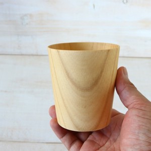 シンプル・イズ・ベスト！【simple！】wooden・木製フリーカップ　ナチュラル