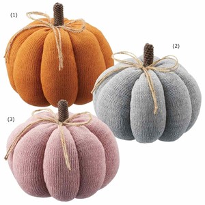 ハロウィン演出・装飾品　ニットパンプキン　M