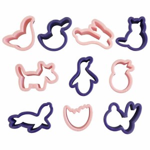 【日本製】動物ビスケット抜型 10PCS 752