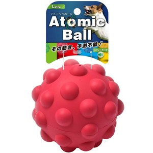 PLATZ プラッツ　犬用おもちゃ　アトミックボール　L　レッド　PZ70241