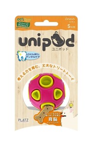 PLATZ プラッツ　犬用おもちゃ　unipod コスモス S ピンク　PZ72300