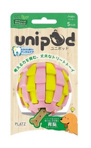 PLATZ プラッツ　犬用おもちゃ　unipod ジャギー S ピンク　PZ72320