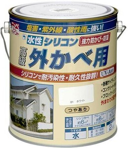 水性シリコン 外かべ用 2kg 01.ホワイト