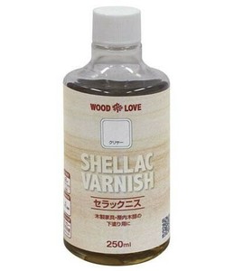 WOOD LOVE セラックニス 250ml クリヤー