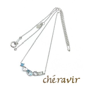 【Cheravir】K10WG  ネックレス ペンダント マルチカラー