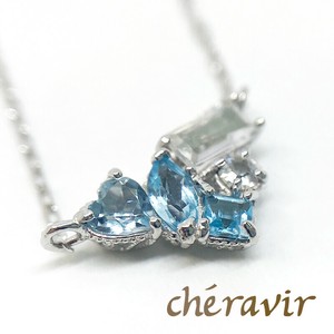 【Cheravir】K10WG  ネックレス ペンダント マルチカラー