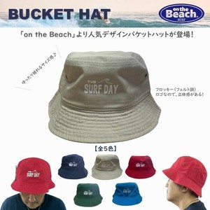 オンザビーチ 【 バケットハット / SURF DAY 】on the beach ハット 帽子 OTB-BH6