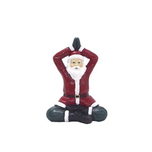 【10月中旬入荷予定】 ☆YOGAサンタ　S　安楽座のポーズ