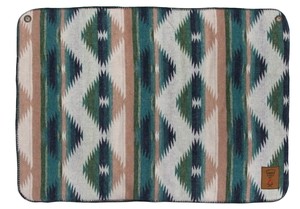 ★【即納】LUMBERブランケット　オルテガS　グリーン   SALE10