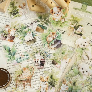 Decoration Clear sticker Flake sticker 30-pcs