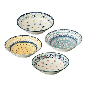 ポーリッシュ スープボール サラダボール 17cm 4個セット 【日本製】