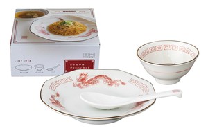 【レトロ中華】　チャーハンセット　赤