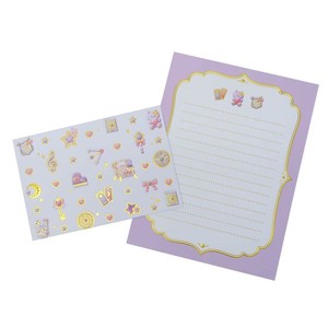 【レターセット】ECRIN HEUREUX 箔押しレターセット メロディー