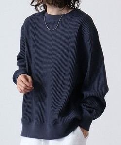 ビッグワッフル ビッグサイズ長袖Tシャツ