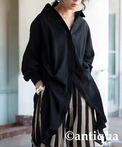 [antiqua] Button Shirt/Blouse Design Ladies fashion