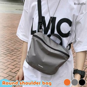 ナイロン シンプル ラウンド ショルダーバッグ czysbg01258