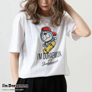 T-shirt Doraemon Ladies fashion T-Shirt Short Sleeve Men's