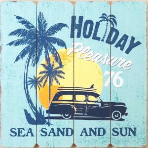 ウッドボード［HOLIDAY Pleasure］