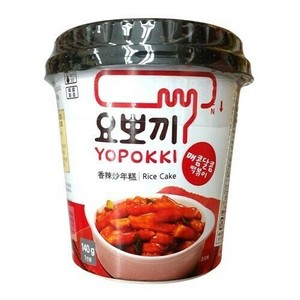 ヘテ ヨポッキ 140g 韓国人気 甘辛トッポキ レンジで2分30秒