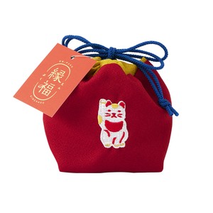Pouch/Case MANEKINEKO Lucky Charm Small Case Made in Japan