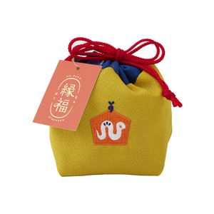 Pouch/Case Snake Lucky Charm Small Case Made in Japan