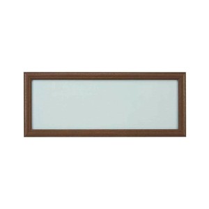 ニューDXウッドフレーム3-P 木製 18.2×51.5cm ブラウン 15006-0306