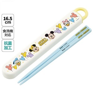 Chopsticks Mickey Skater Antibacterial Dishwasher Safe Made in Japan