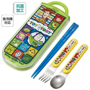 Bento Cutlery Bird Toy Story Skater Antibacterial Made in Japan